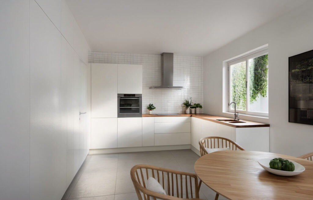 Sar-la-Bruyere kitchen view